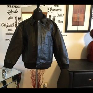 Boys leather jacket